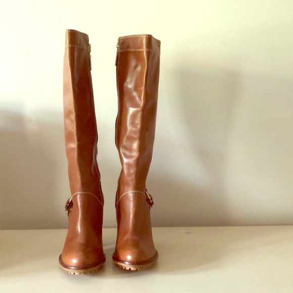 Michael Kors leather winter boots - Picture 1 of 8